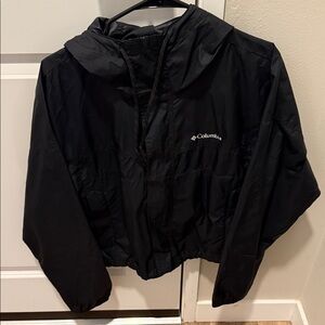 Columbia Black Windbreaker Jacket